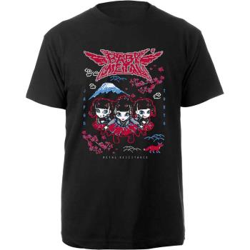 Babymetal: Unisex T-Shirt/Pixel Tokyo (Large)