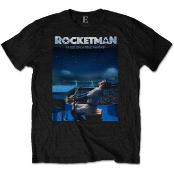 Elton John: Unisex T-Shirt/Rocketman Starry Night (Medium)