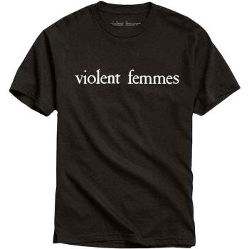 Violent Femmes: Unisex T-Shirt/White Vintage Logo (Medium)