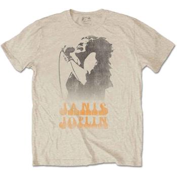 Janis Joplin: Unisex T-Shirt/Working The Mic (XX-Large)