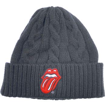 The Rolling Stones: Unisex Beanie Hat/Classic Tongue (Cable Knit)