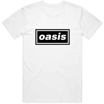 Oasis: Unisex T-Shirt/Decca Logo (Medium)