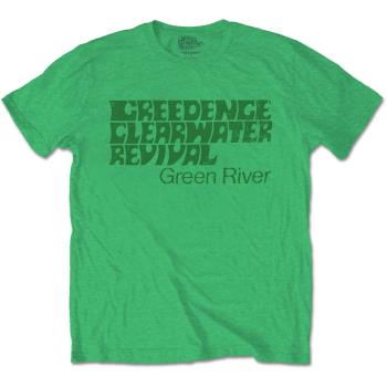 Creedence Clearwater Revival: Unisex T-Shirt/Green River (X-Large)