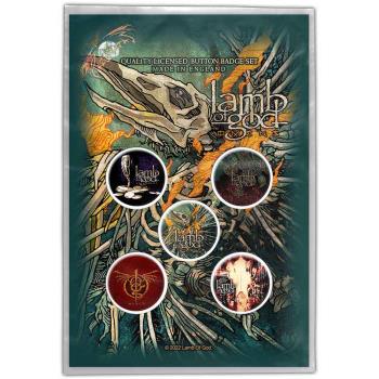 Lamb Of God: Button Badge Pack/Omens