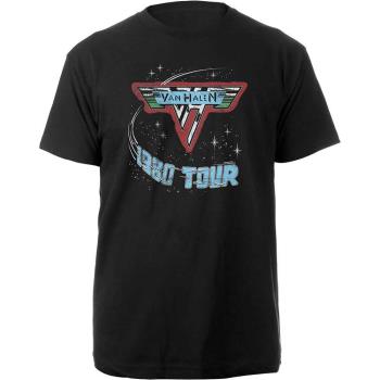 Van Halen: Unisex T-Shirt/1980 Tour (Medium)