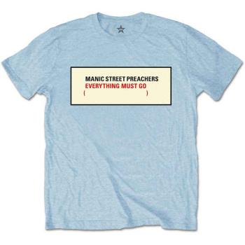 Manic Street Preachers: Unisex T-Shirt/Everything Must Go (Medium)