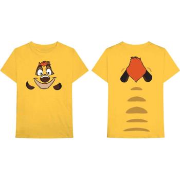 Disney: Unisex T-Shirt/Lion King Timon (Back Print) (Large)