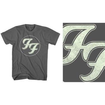 Foo Fighters: Unisex T-Shirt/Gold FF Logo (Small)