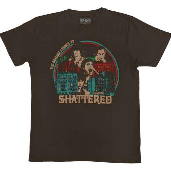 The Rolling Stones: Unisex T-Shirt/Some Girls Shattered (Large)