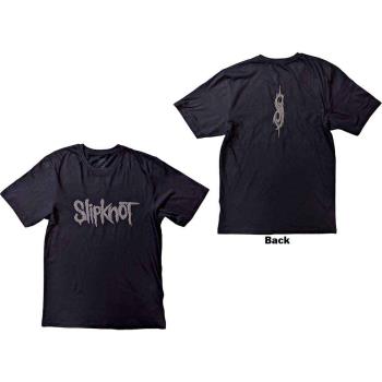 Slipknot: Unisex Hi-Build T-Shirt/Logo (Back Print) (Large)