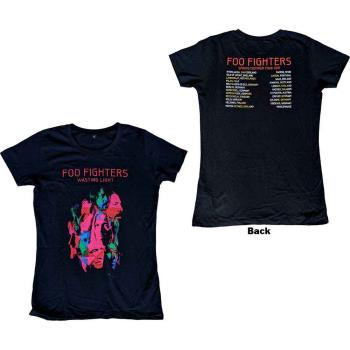 Foo Fighters: Ladies T-Shirt/Wasting Light 2011 European Tour (Back Print) (Ex-Tour) (Small)