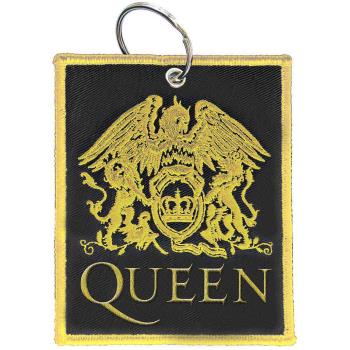 Queen: Keychain/Classic Crest (Double Sided Patch)