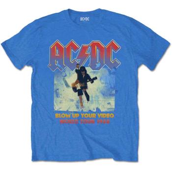 AC/DC: Unisex T-Shirt/Blow Up Your Video (Large)