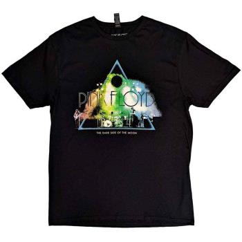 Pink Floyd: Unisex T-Shirt/Live Band Rainbow Tone (XX-Large)