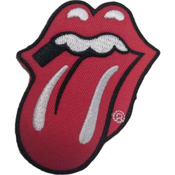 The Rolling Stones: Standard Woven Patch/Classic Tongue Red