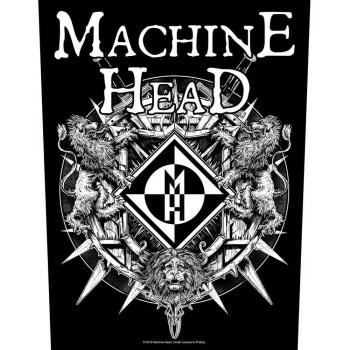Machine Head: Back Patch/Crest With Swords