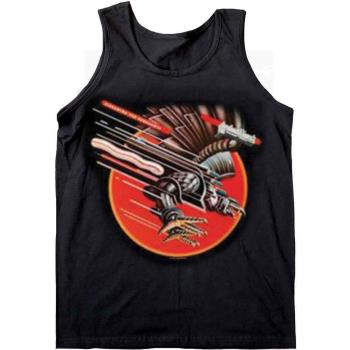 Judas Priest: Ladies Vest T-Shirt/Vengeance (Embellished) (Large)
