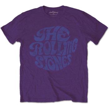 The Rolling Stones: Unisex T-Shirt/Vintage 70s Logo (X-Large)