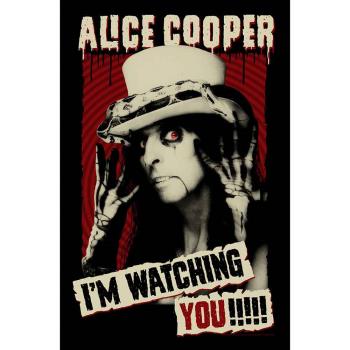 Alice Cooper: Textile Poster/I'm Watching You