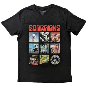 Scorpions: Unisex T-Shirt/Remastered (Black) (X-Large)