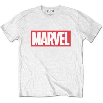 Marvel Comics: Unisex T-Shirt/Marvel Box Logo (Large)