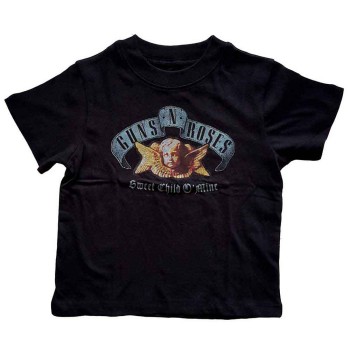 Guns N Roses: Guns N' Roses Kids Toddler T-Shirt/Sweet Child O' Mine (Black) (5 Years)