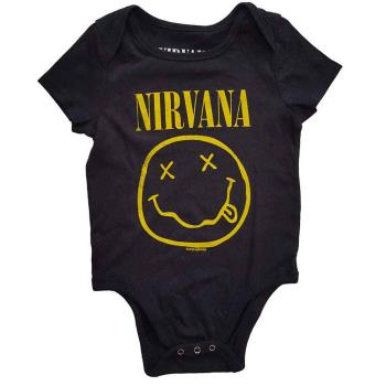 Nirvana: Kids Baby Grow/Yellow Happy Face (0-3 Months)