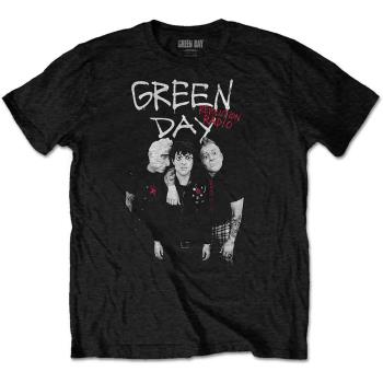 Green Day: Unisex T-Shirt/Red Hot (Medium)