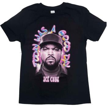 Ice Cube: Unisex T-Shirt/Air Brush (Large)