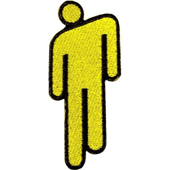 Billie Eilish: Standard Patch/Blohsh Yellow (Yellow)