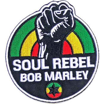 Bob Marley: Standard Woven Patch/Soul Rebel