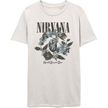 Nirvana: Unisex T-Shirt/Heart Shape Box (Large)