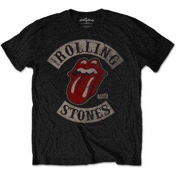 The Rolling Stones: Kids T-Shirt/Tour 78 (Black) (11-12 Years)