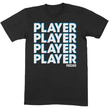 Feeder: Unisex T-Shirt/Player (Small)