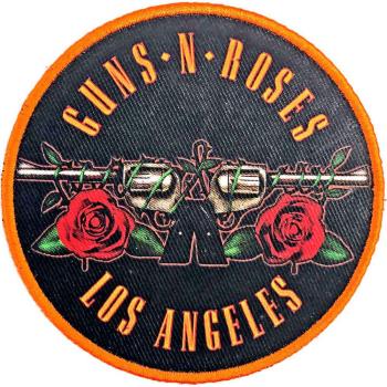 Guns N Roses: Guns N' Roses Standard Printed Patch/Los Angeles Orange