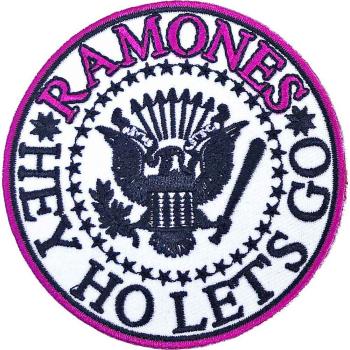 Ramones: Standard Woven Patch/Hey Ho Let's Go V. 1