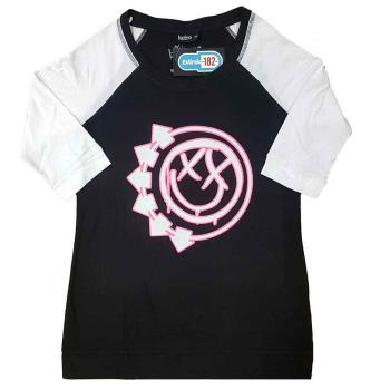 Blink-182: Ladies Raglan T-Shirt/Six Arrow Smile (Medium)