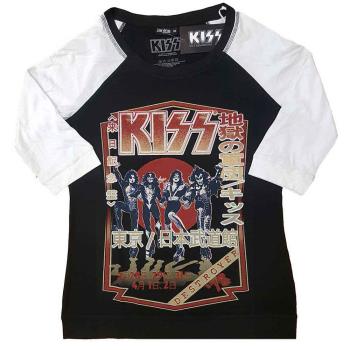 KISS: Ladies Raglan T-Shirt/Destroyer Tour '78 (XXX-Large)