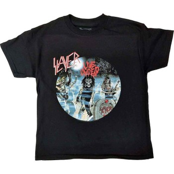 Slayer: Kids T-Shirt/Live Undead (Black) (9-10 Years)