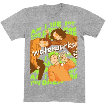 Waterparks: Unisex T-Shirt/Dreamboy (Grey) (Large)
