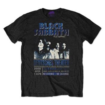Black Sabbath: Unisex T-Shirt/Deutsches '73 (Eco-Friendly) (Medium)