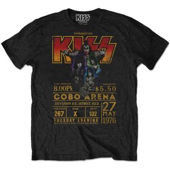 KISS: Unisex T-Shirt/Cobo Arena '76 (Eco-Friendly) (X-Large)