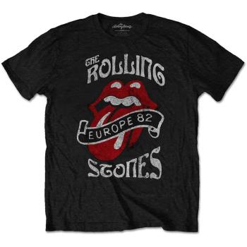 The Rolling Stones: Unisex T-Shirt/Europe '82 Tour (X-Large)