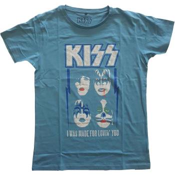 KISS: Unisex T-Shirt/Made For Lovin' You (Large)