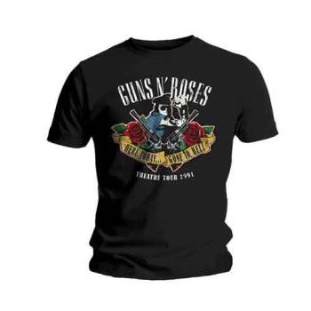 Guns N Roses: Guns N' Roses Unisex T-Shirt/Here Today & Gone To Hell (Large)