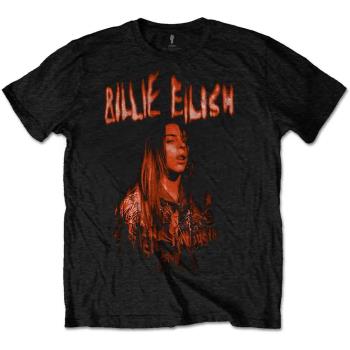 Billie Eilish: Unisex T-Shirt/Spooky Logo (Large)