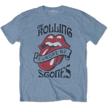 The Rolling Stones: Unisex T-Shirt/Europe '82 Tour (Large)