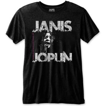 Janis Joplin: Unisex T-Shirt/Shea '70 (Eco-Friendly) (Small)