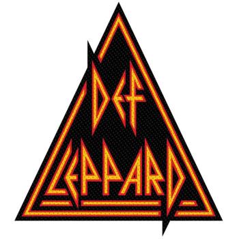 Def Leppard: Standard Woven Patch/Logo Cut Out