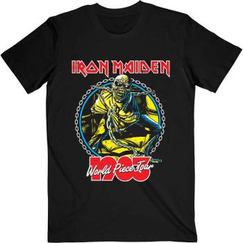 Iron Maiden: Unisex T-Shirt/World Piece Tour '83 V.2. (X-Large)